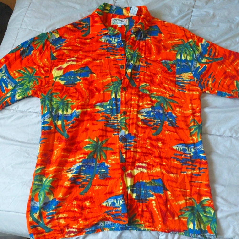 Vintage aloha joe hawaiian shirt